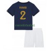 Maillot de Supporter France Benjamin Pavard 2 Domicile Coupe du Monde 2022 Pour Enfant